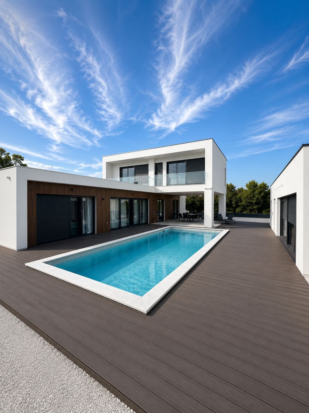 Villa Mariq — vanjski prostor po danu